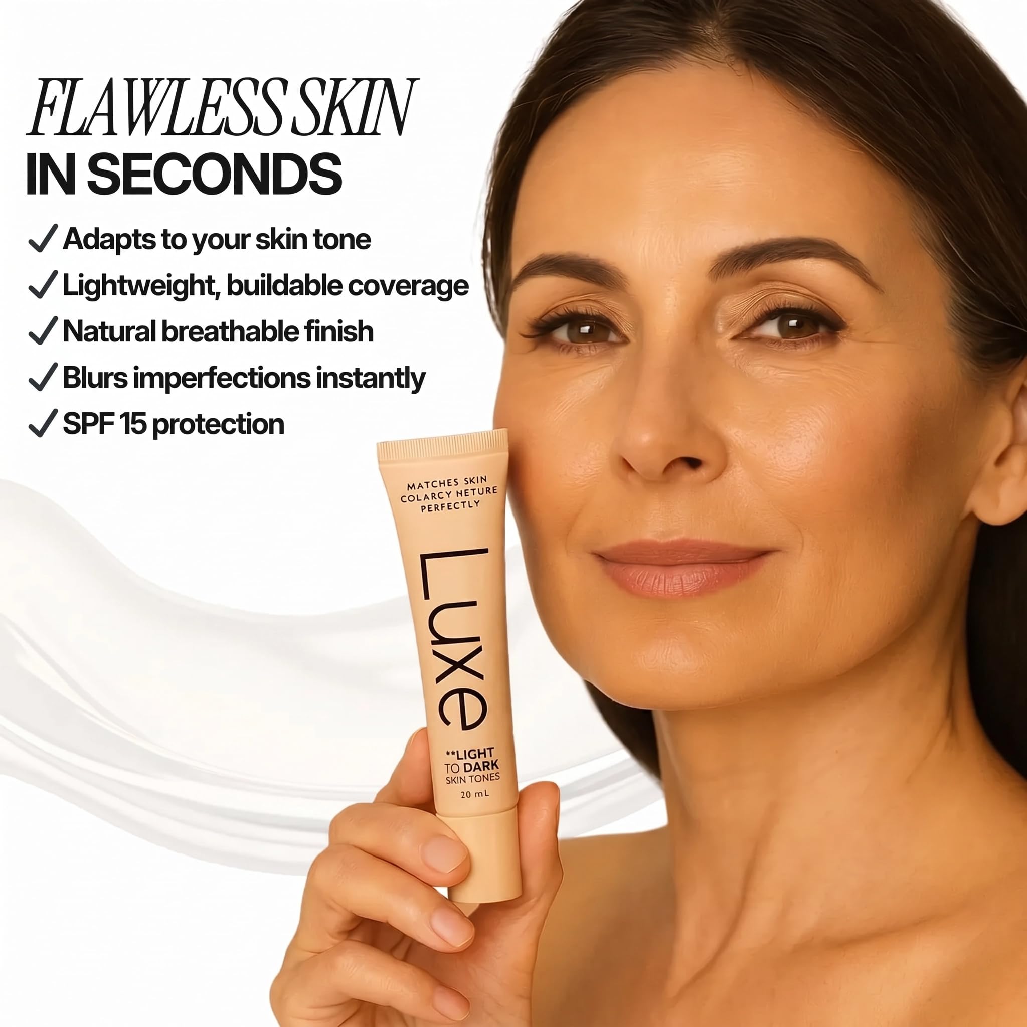 Luxe Color Changing Foundation – Light