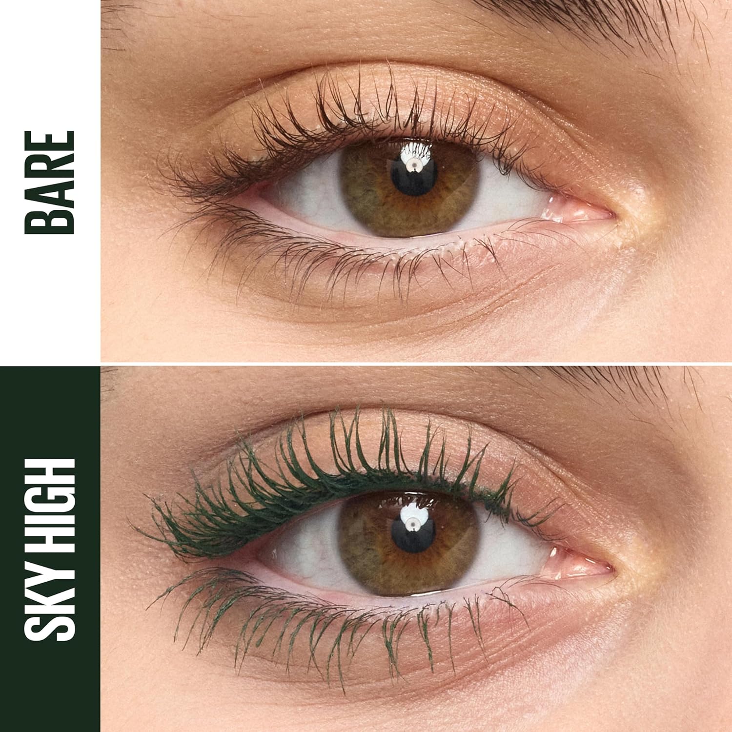 Maybelline Lash Sensational Sky High Washable Mascara Makeup, Volumizing, Lengthening, Defining, Curling, Multiplying, Buildable Formula, Blackest Black, 1 Count